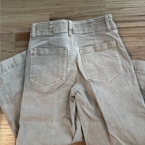 GAP Beige High-Waist Jeans